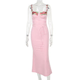 Chest Cup Poster Dress 2025 Summer New Corset With Babes And Hips DJPT