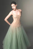 Lace Spliced Mint Green Sling Dress Dress 2024 Summer Super Fairy Temperament Niche Design Thin Mesh Dress