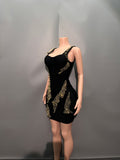 New Golden Beads Usually Wear Light Dress High-End Light Luxury Niche Banding Buttocks Skirt