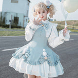 Design Magical Girl Op Lolita Dress Everyday Cute Lorita Sweet Dress 6621