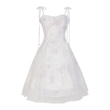 Design Fine Smell Of Smnel Chinese Wind Man Element Blouse Sling Skirt Daily Set 8666