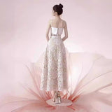 Dress Dress Watery Lace White Sling Dress