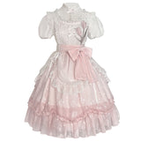 Design Flower With Poem Op Lolita Everyday Cute Lorita Sweet Dress 6734