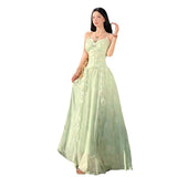 Holiday Wind And Flowers Hanging Dress Fairy Summer Dress Design Super Fairy Temperament Long Dress