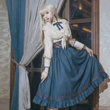 Teased Original Nameless Lament Lolita Girl Lolita Shawl Shawl Half Dress Daily Sweet Suit 7174