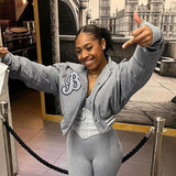 Casual Short Knit Print Long-Sleeved Baseball Uniform Women Summer Women Sexy Hot Tat Dress DJPT