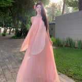 Summer New Thai Seaside Holiday Dress To Take Pictures Wearing A Big Swing Fairy Suit Dress Woman