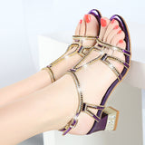The Summer Of 2025, The New Water-Drilled Sandals Women Wear Sexy Crystal High Heels And Anti-Slip Full Diamond Crystal Shoes. High Quality Shoes