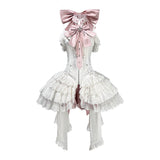 Jam Sauce Original Butterfly Ribbon Lolita Neck Dress Skirt Shorts Set 7268