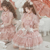Design Butterfly Cross Dream Op Lolita Dress Everyday Cute Lolita Sweet Dress 6577