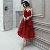 Bride Toast Dress 2025 Spring New Wedding Banquet Modern Temperament Thin Sling Dress Woman