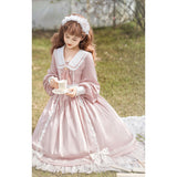 Design New Love Letter OP Long-Sleeved Skirt Fresh Cute Lolita Sweet Soft Sister Dress 6435
