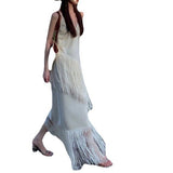 Pictures Of Super Fairy Beach Dress Women's Summer Sanya Seaside Holiday Dress Senior Sense Of Slings Long Skirt Travel To Wear