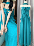 Summer New Bow With Elegant Temperament Dress