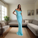 New Women's Temperament Sexy Bareback Dress With A Chest And A Shoulder Fashion Dress HZ0628