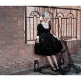 Design Cross Chant Lolita Opal Dress Sweet Dress Woman 6409