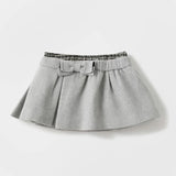 Fashion Bow Flower Crotch Short Skirt College Style Skirts 2024 New Model