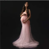 Fashion Pregnant Women Take The Costume Dress Studio To Shoot The Atmospheric American Net Nail Pearl Fairy Pregnant Mother Mimi Photo Maternity