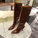 Leg Long Pointed High Cylinder Elastic Boots Super High And Knight Boots Size But Knee Thin Long Boots Woman High Quality Shoes