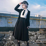 Law College Wind Original JK Uniform Cloak Shirt Short Dress Dress Set 6652