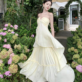 Sanya Seaside Holiday Set Super Fairy Corset + Large Skirt Skirt Beach Dress