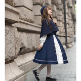 Design New Carrier Pigeon College Lolita College Wind Lolita Margarlet Four-Piece Set 6328