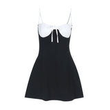 Spring 2025 New Skirt Small Scented Temperament Sexy Lace Tective Sling Dress DJPT