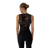 Sling Sexy Bare Back Lace Vest Top 2025 New Hot Girl Girl DJPT