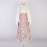 To The Tulip Chinese Style To Improve The Chinese Elements Of Women's Clothing Dress Outerwear Suit 7013