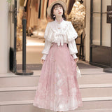 To The Tulip Chinese Style To Improve The Chinese Elements Of Women's Clothing Dress Outerwear Suit 7013