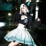 Teased Original Electronic Cat Cat Lolita Female Lolita Coat Dress Everyday Cute Suit 7231