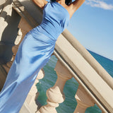 New Women's Round-Neck Sleeveless Pure Temperament Fashion Dress Collar Dress Dress Woman HZ0628