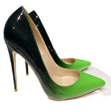 Color Spell Sexy 12Cm High Heels Ultra-Fine Heel Shoes Women's Shoes Gradually Change Color Net Red Large Size Single Shoes High Quality Shoes