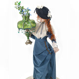 Jam Original Silent Silent Lolita Girl Longslee Dress Everyday Cute Lolita Sweet Dress 7164