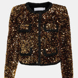 Temperament Famous Luminary Long-Sleeved Jacket 2025 New Autumn Match French Small Scented Blouse Top Beauty Coat