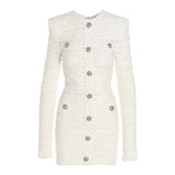 And Winter Baman Fashion Hollow Striped Embossed Metal Buckle Sexy Body-Body-Bum-Bum Skirt