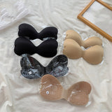 Vacation Tourism Invisible Bra Cluster Silicone Bra Sticker Shoulder Strap Wedding Dress With Lactose Woman Summer