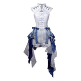 Teased Original Blue Keel Lolita Female Lolita Shawl Sling Skirt Shorts Everyday Sweet Suit 7209