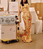 New Sweet Morning Dress Engagement Birthday Dress Elegant Sfin-Bunnyed Brace