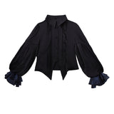 Teased Original Deep Music Lolita Girl Lolita Collar Top Dress Shorts Set 7212