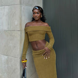 Autumn 2025 New Temperament Repair Hairy Musculi Cleography Shoulder Half-Skirt Suit Woman DJPT