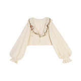 Design Fan Butterfly Chinese Style Improvement Han Element Women's Coat Sling Skirt Suit 8898