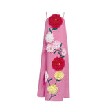 Stitching Three-Dimensional Decoration 2025 New Sling Skirt Loose Waist Long Solid Color Dress Women's Summer