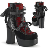 New Gothic Retro Thick And Thick Background Large-Size Women's Short Boots High Quality Shoes