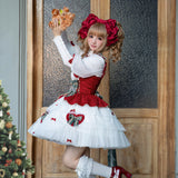 Design Winter Orgy Lolita Lolita Sweet Long Sleeve Lolita Dress 6955