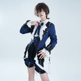 Teased Original Chris Wicked Son Lolita Women's Coat Dress Pants Lolita Dress Set 7153