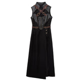 Teased Original Shadow Lolita Female Lolita Belt Shawl Sleeve Dress Shorts Set 7185