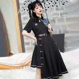Design Does Not Sleep City Chinese Wind And Man Element Dress Daily Spring And Summer 6496