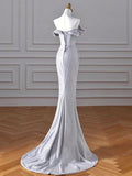 One-shoulder Evening Dress Slim Annual Show Host Dress Dinner Will Dress Prom Dresses SD1334