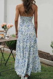 Halter Neck Tiered Maxi Dress DJPT